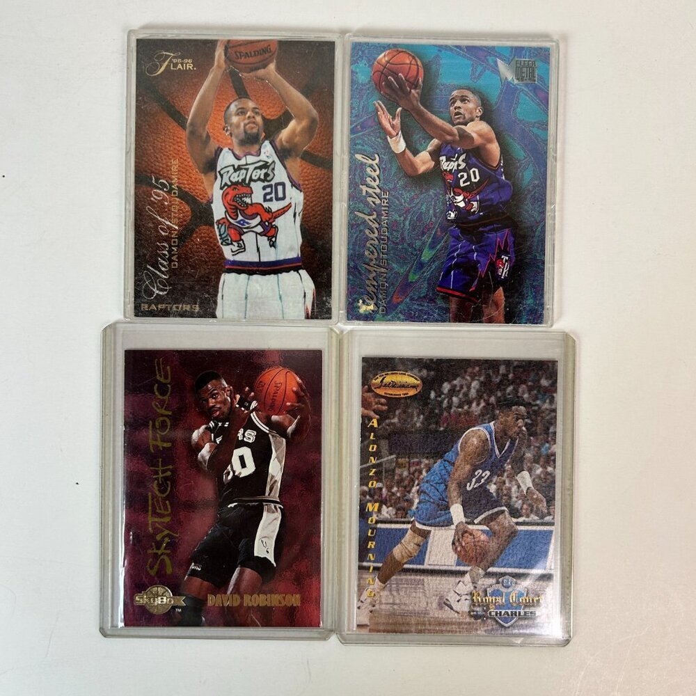 Basketball Cards Lot of 4 Collectible 1994-1995